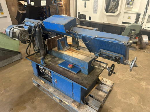 Used Ajax VHB250 Bandsaw, power feed, 250mm dia capacity

Sold as seen for spares and repairs

£