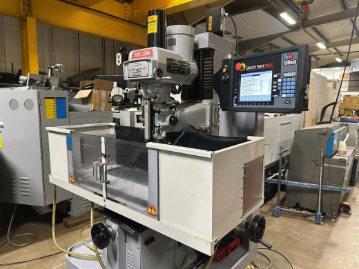 Used XYZ ProtoTRAK SMX2500 CNC Bed Mill, 2017 s/n E01408, SMX Control, Table 1245 x 228mm, Trav 780 