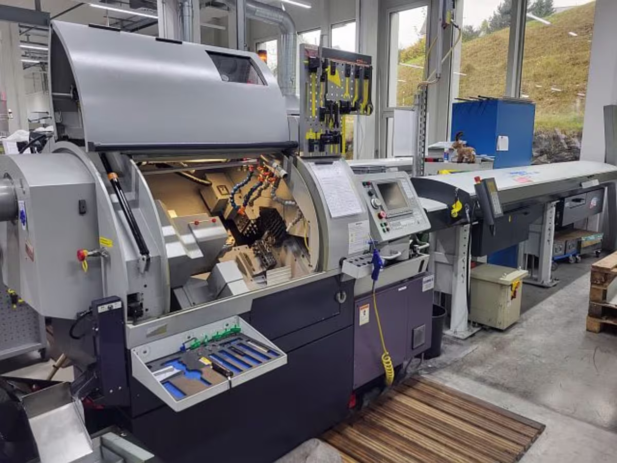 Internal Reference Number: 48415 Machine Description: CNC Sliding Head Lathe (used) Manufacturer: CI