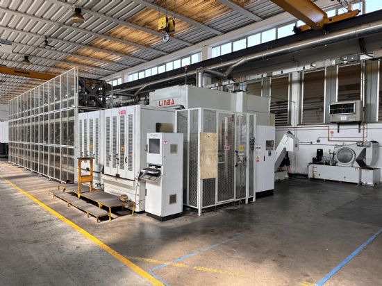 Includes (2) x Linea Prima Twin Pallet Horizontal Machining Centres with GE Fanuc Series 16i-MB CNC 