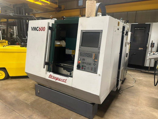Used Bridgeport VMC600/22 Digital, 2003, s/n 723511, Heidenhain TNC i530, 8,000 rpm,  table 840 x 42