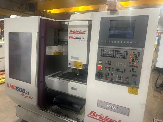 Used Bridgeport VMC600/22 Digital,1999, s/n 722150, Heidenhain TNC 410PA, 10,000rpm,  table 840 x 42