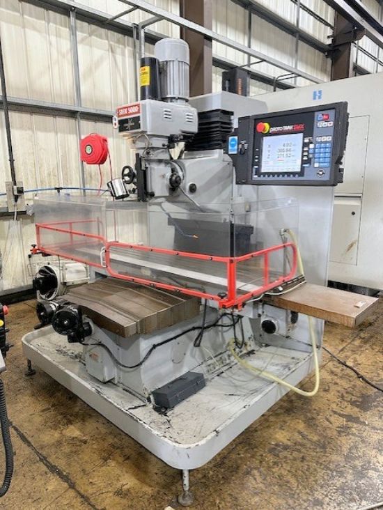 Traverses X Y Z: 1524 x 596 x 584mm, Table 1930 x 356mm, Spindle speed 5000rpm, Motor 5.75kW, ProtoT