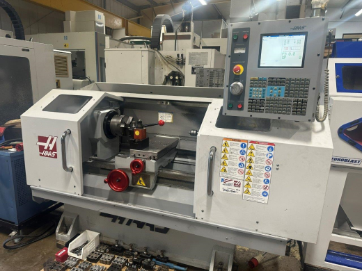 Used Haas TL1CE CNC/Manual Toolroom Lathe, 2007, s/n3079014, 200mm 3 jaw chuck, swing over front apr