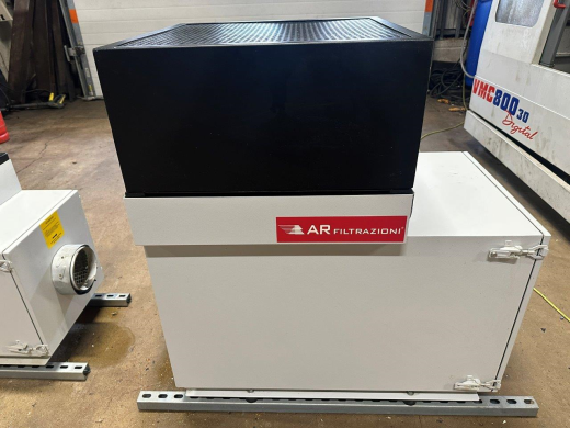 Used Oil/Mist Filtration Unit, AR Filtrazioni, Model ARNO 3VF, 2019, s/n045519, Suction inlet 200mm,
