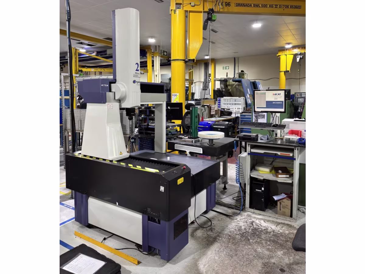 Measuring Range 'X'=700mm, 'Y'=700mm, 'Z'=600mm. Resolution 0.0001mm. CNC Mode Maximum Moving Speed 