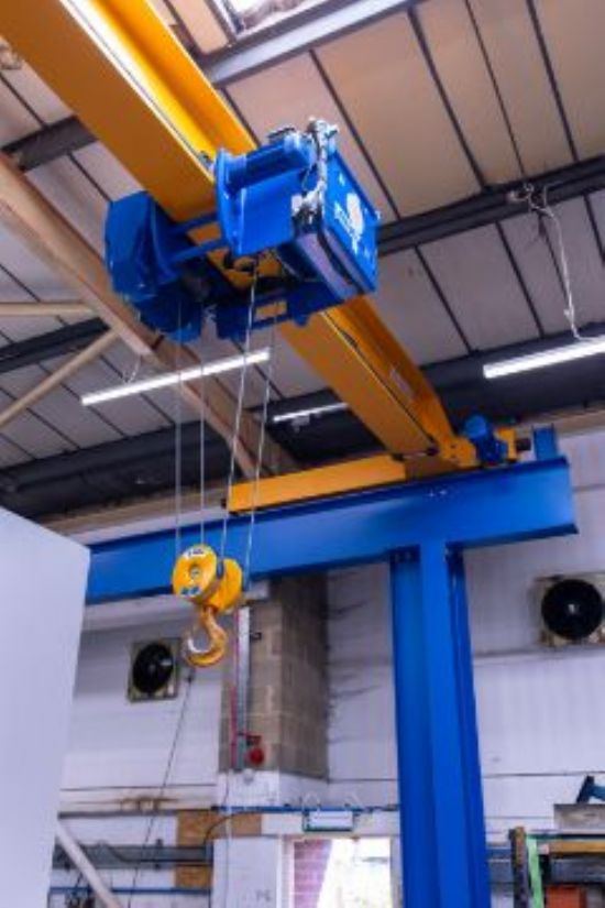 The 2022 Abus Crane System is a robust and reliable lifting solution designed for demanding industri