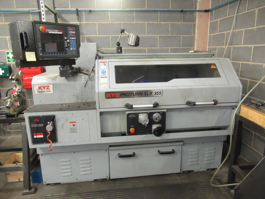  CNC Gap Bed Centre Lathe, New 2016, Swing 360 mm x 1000 mm between Centres. C/w chucks & Quick Chan