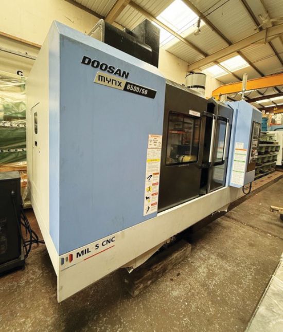 2019. 
Excellent condition. 
Renishaw 
spindle probe, 
tool probe, 
Filtermist, 
swarf conveyo