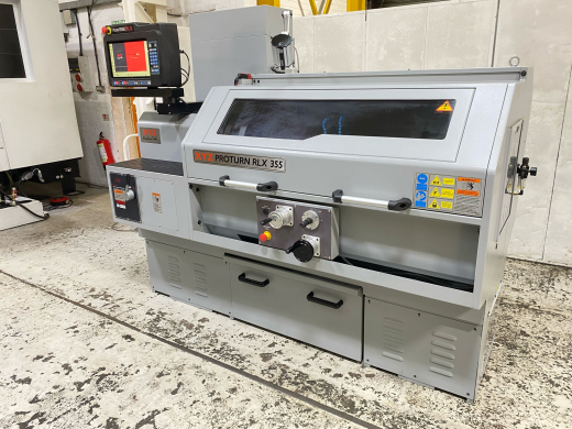 XYZ Proturn RLX355 ProtoTRAK CNC Gap Bed Centre Lathe
ProtoTRAK RLX Control (2024)
Max’ Distance B