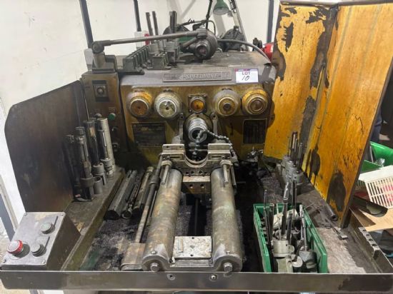 Serial No 88902, Vast Selection of Mandrels, Machine Manuals, Made in USA, requires a replacement ca