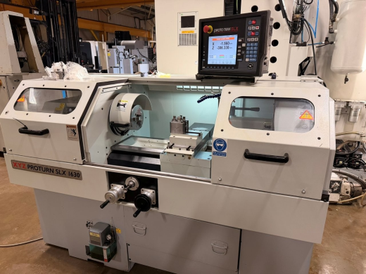 Used XYZ Proturn SLX1630, 2016, s/n T.B.A., 3 jaw chuck, QCTP and holders, Swing over bed 400mm, Swi