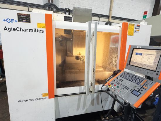 Traverses X Y Z: 1,020 x 560 x 600mm, 
table size 1,000 x 560mm, 
table load 1,350kg, 
spindle sp