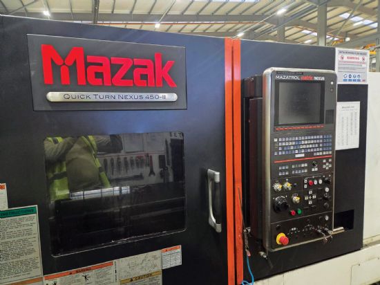 Max cutting diameter 584mm, 
845mm swing, 
165mm bar capacity, 
2,000rpm spindle, 
24-station tu