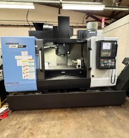 2018. 
Excellent condition. 
Kitagawa 4th axis, 
Renishaw spindle probe, 
tool probe, 
swarf co