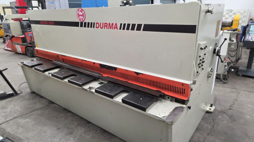 Used Durma Model DHGM 3006 Shearing Machine, 2005, s/n 6076053842, 3100mm x 6mm Capacity Hydraulic S