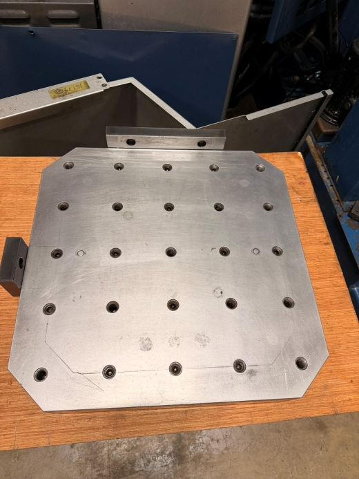 Used Matsuura Pallet - 500 x 500mm, to suit Matsuura H-Plus 500 and similar Matsuura CNC machines