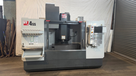 Used Haas VF4SS CNC Machining Centre, 2011, s/n 1087278, table 1321 x 457mm, trav 1270 x 508 x 635mm