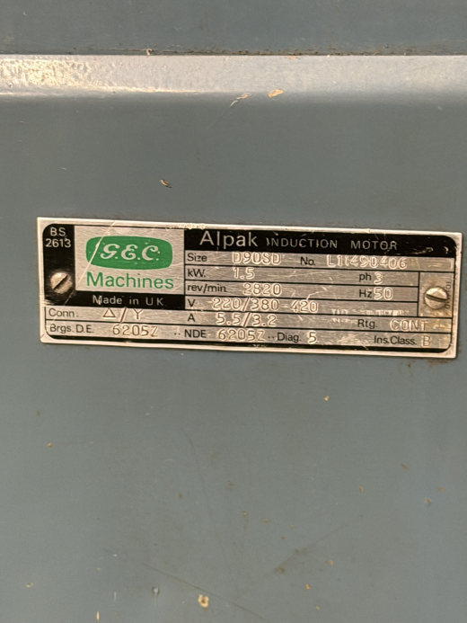 Photo of machine