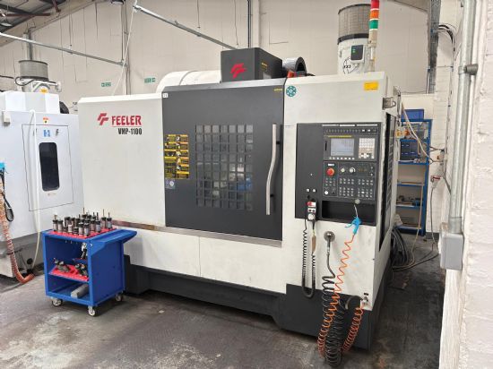 Fanuc 0i-MD, 
travels 1,100 x 610 x 600mm, 
table 1,200 x 600mm, 
10,000rpm, 
18.5kW, 
BT40, 
