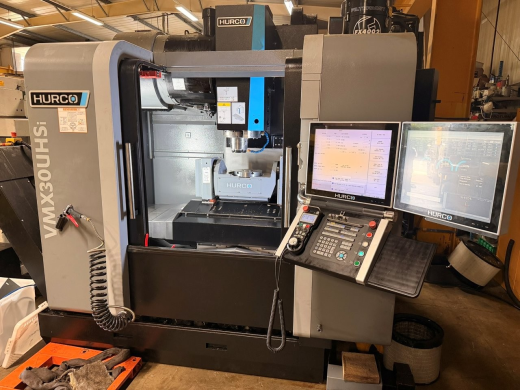 Used Hurco VMX30UHSi, 2019, s/nHVHS30037, Hurco Max 5 control with WinMax, working surface 248mm dia