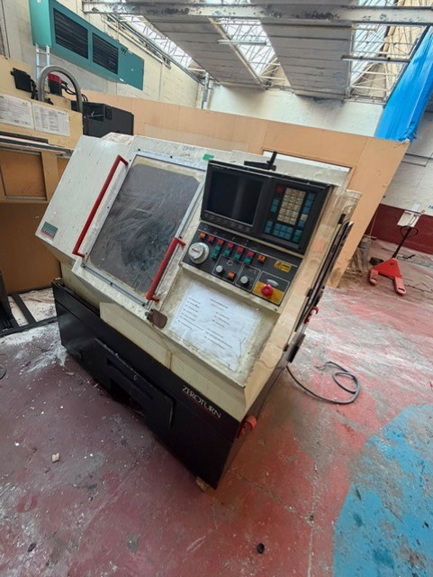 The Zeroturn CNC Lathe is a high-quality metalworking machine designed for precision cutting and mac