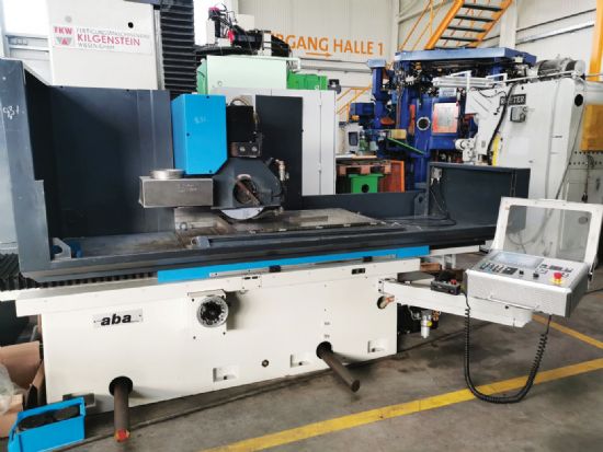 Grinding range 1,000 x 750mm, 
max grinding height 700mm, 
table surface area 1,050 x 640mm, 
Sie