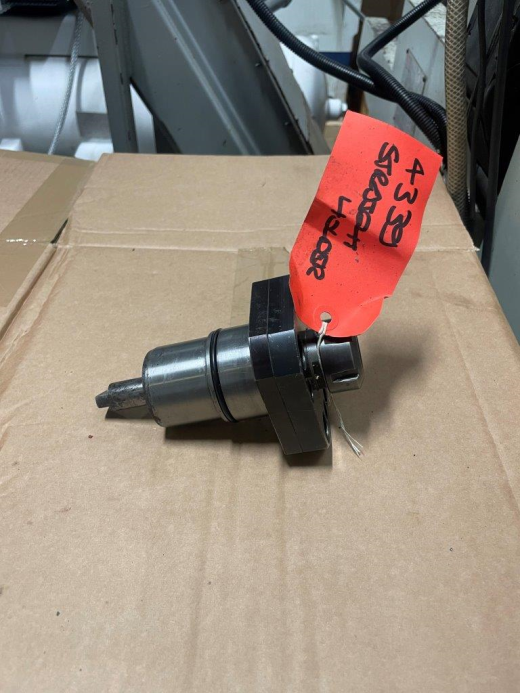 Used BMT55 Straight Driven tool Holder for CNC Lathes, ER25, length of drive to end the tang - 108mm