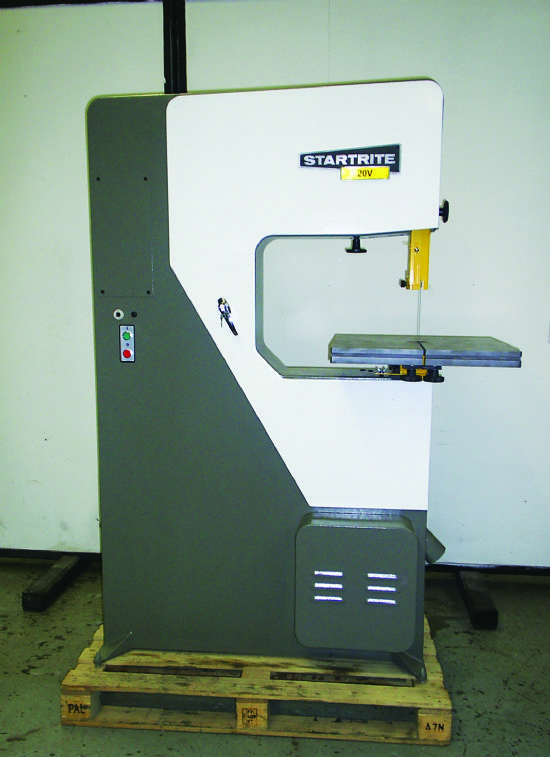Fully refurbished STARTRITE 20V Vertical Bandsaw for sale : Machinery