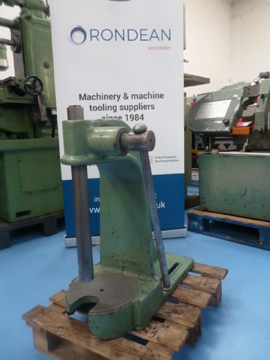 Jones & Shipman Hand Operated Heavy Duty Arbour Press for sale